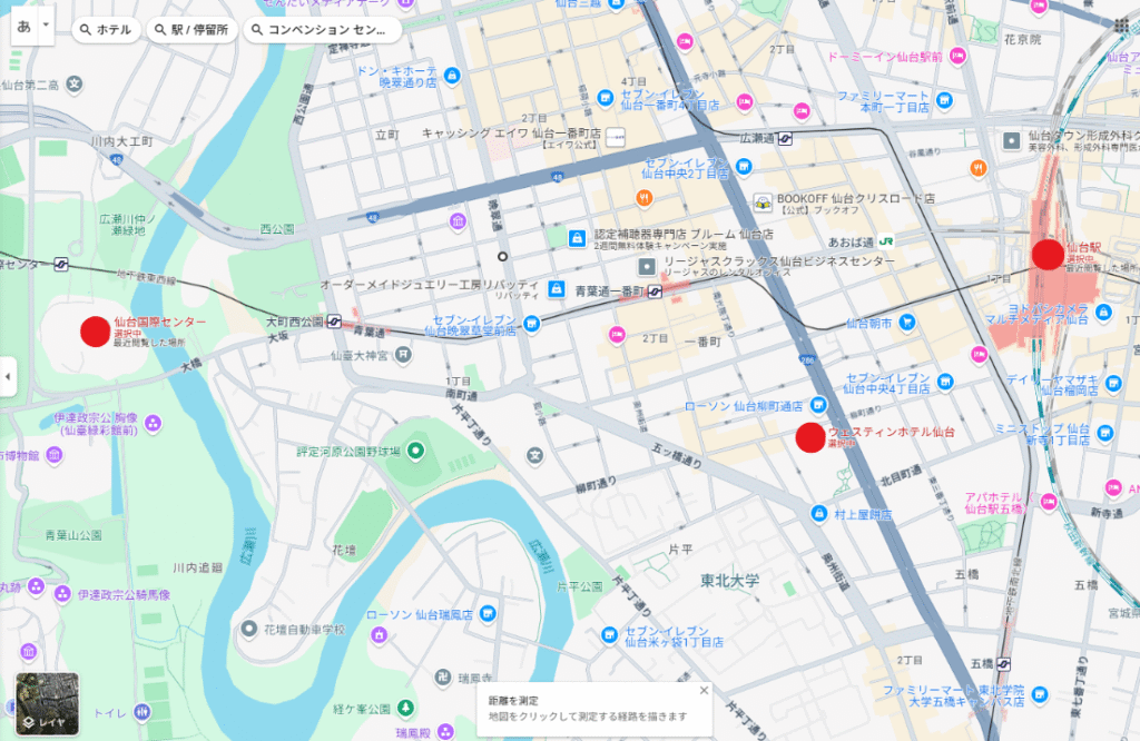 仙台地図